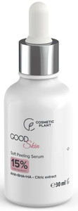 Cosmetic Plant Good Skin - Soft Peeling Serum with AHA+BHA+HA and Citrus Extract