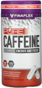 Finaflex Pure Caffeine 200 mg, 100 Capsules
