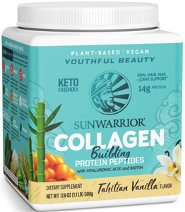 Sunwarrior Collagen Building Protein Peptides Tahitian Vanilla