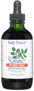 Vitanica Bitters Tonic Vanilla Orange Digestive Support