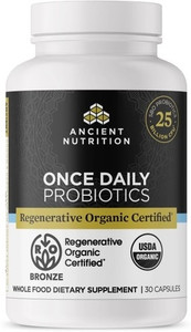 Ancient Nutrition ROC Once Daily Probiotics - 25 billion CFU - 30 Capsules