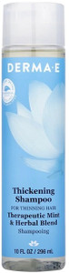 Derma E Thickening Shampoo For Thinning Hair Therapeutic Mint & Herbal Blend