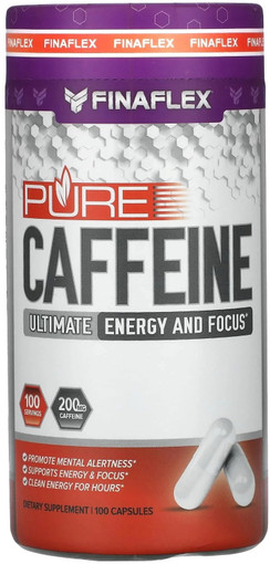 Finaflex Pure Caffeine 200 mg, 100 Capsules