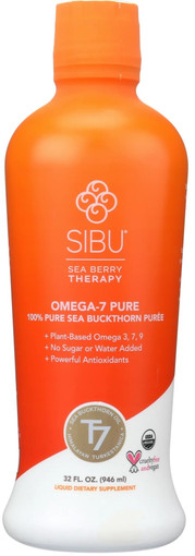 Sibu Beauty Omega 7 Pure 100% Pure Sea Buckthorn Berry Puree -- 32.oz.