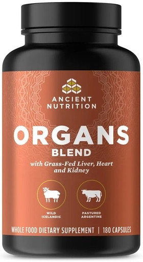 Ancient Nutrition Organs Blend -- 180 Capsules