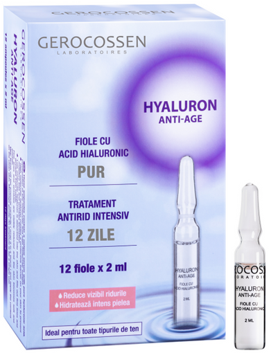 Gerocossen Bottles With Pure Hyaluronic Acid Hyaluron Anti-Age