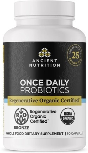 Ancient Nutrition ROC Once Daily Probiotics - 25 billion CFU - 30 Capsules
