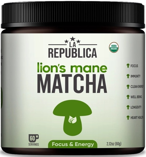 LA Republica Lion's Mane Matcha