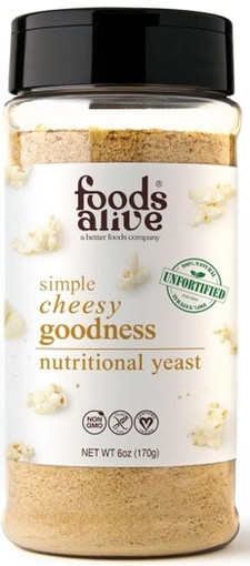 Foods Alive Nutritional Yeast Shaker Unfortified