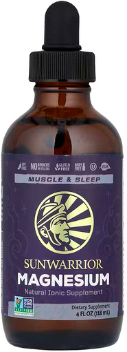 Sunwarrior Liquid Magnesium Ionic Supplement Drops