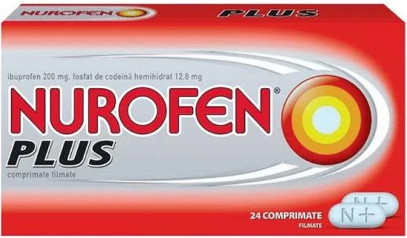 Nurofen Plus Pain Relief Tablets 24 of Caps