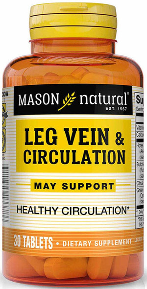 Mason Natural Leg Vein & Circulation 30 Tablets