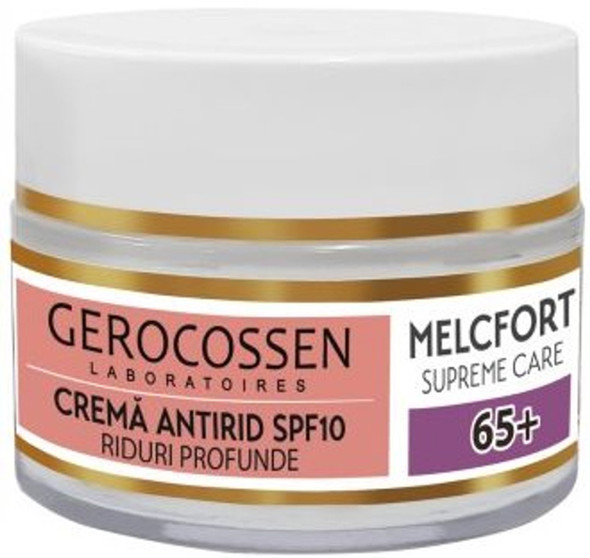 Gerocossen Deep wrinkle anti-wrinkle cream 65+ SPF10 Melcfort Supreme Care