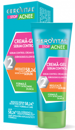 Gerovital Stop Acnee Sebum Control Cream-Gel