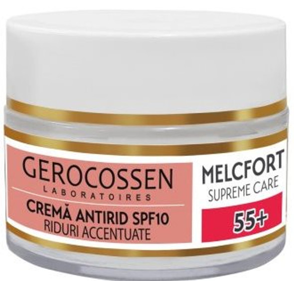 Gerocossen Melcfort Supreme Care Anti-Wrinkle Cream 55+ SPF10 Accentuated