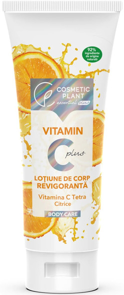 Cosmetic Plant Vitamin C Plus Invigorating Body Lotion With Vitamin C Tetra