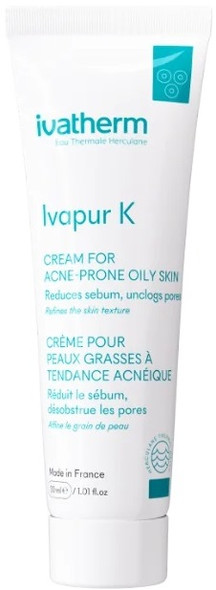 Ivatherm Ivapur K Cream For Oily Acne-Prone Skin