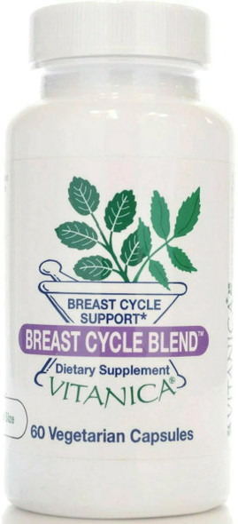 Vitanica Breast Cycle Blend - 60 Vegetarian Capsules