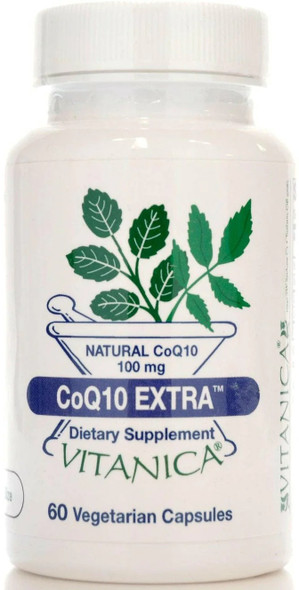 Vitanica CoQ10 Extra 100 mg - 60 Vegetarian Capsules