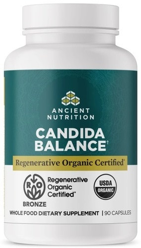 Ancient Nutrition ROC Candida Balance Capsules -- 90 Capsules