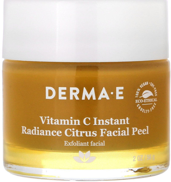 Derma Derma E Vitamin C Instant Radiance Citrus Facial Peel