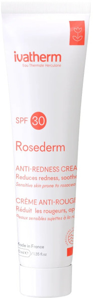 Ivatherm Rosederm Anti-Redness Cream SPF30 For Sensitive Skin