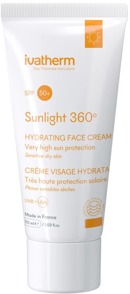 Ivatherm Sunlight 360° Moisturizer For The Face With Very High Sun Protection SPF50+
