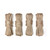 Four bundles of Gold/White Double Braid Dock Line
