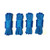 Four bundles of Blue Double Braid Dock Line