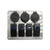Gen3 Marine LED 4 Rocker Multi-Function Switch Panel - Face Front