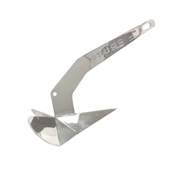 Stainless Steel Plow Anchor Side