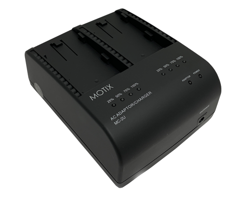 MOTIX MC-2U charger at angle