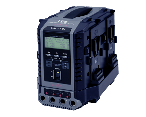 VL-4Si (4ch Simultaneous Li-ion V-Mount Battery Charger w/LCD)