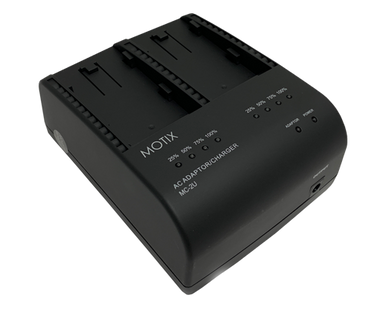 Chargeur De Batteries IDX BPC-2M Pour 2 Packs Li-Ion, Monture V, Sony/IDX, Neuf