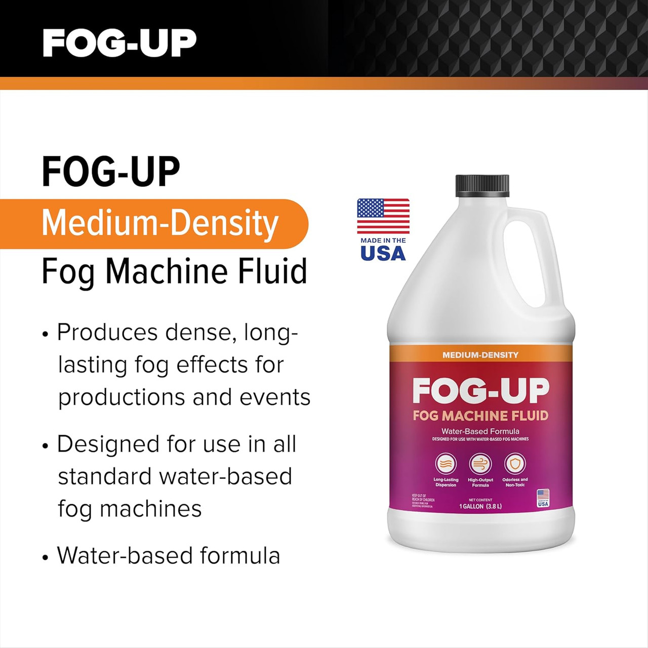 FogUp Medium Density Fog Fluid