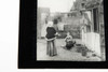 Magic Lantern Slide National Gallery London Courtyard Dutch House Hooch V31