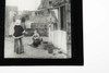 Magic Lantern Slide National Gallery London Courtyard Dutch House Hooch V31