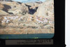 Antique Magic Lantern Slide Columbia Basic Project Govt Camp From East Bank E11