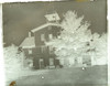 Antique 4x5 Glass Plate Negative Boarding House / Inn (V4434)