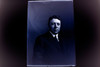 Antique 5x7 Inch Plate Glass Negative Of A Portrait Of A Man Fancy Dressed V35