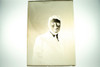 Antique 5x7 Inch Plate Glass Negative Of A Portrait Of A Man Fancy Dressed V35
