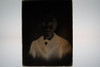 Antique 6X8 Glass Plate Negative Man Dressed Nicely Portrait E17