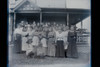 Antique 4x5 Inch Plate Glass Negative Of Family Portrait E13