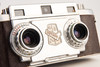 Revere Stereo 33 35mm Film Camera with Wollensak Amaton 35mm Lens & Case V25