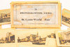 Photocolortype Stereoviews of the 1904 St. Louis World's Fair Set of 24 in Box