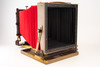 8x10 Kodak Master View Large Format Camera NEW Red Bellows With Removable Sinar Lens Board Holder