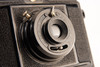 M.I.O.M. LEC Junior 127 Roll Film Bakelite French Made Camera w Duxor Lens v29