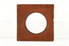 Antique Wooden Lens Board 3 3/4'' x 3 3/4'' for 55mm Large Format Lens (V4313)