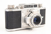 Riken Ricoh Ricolet 35mm Film Camera with 45mm f/3.5 Lens Case & Cap V26