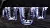 4 New Dark Room Measuring Cups. 3 - 500 mL, 1 - 1000mL (V3594)